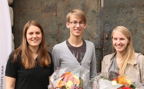 Neue Vorsitzende der kj oö, v.l. Stefanie Hinterleitner, Philip Zehentner, Bernadette Naderer © kj oö_Samuel Hanner